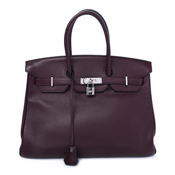 HERMES Swift Birkin 35 Prune