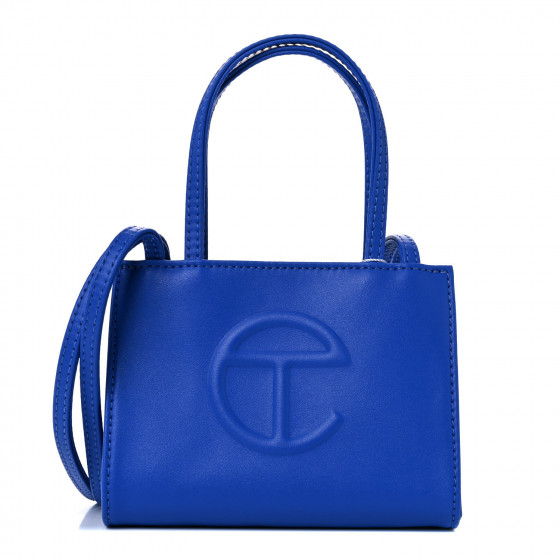 TELFAR Vegan Leather Small Shopping Bag Painters Tape