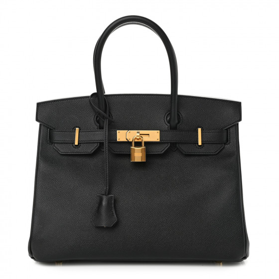 HERMES Epsom Birkin 30 Black