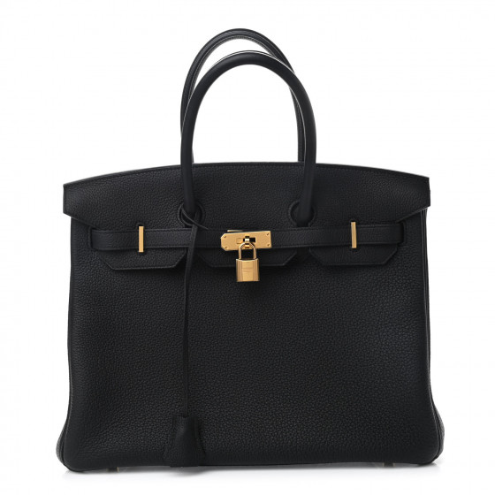 HERMES Togo Birkin 35 Black